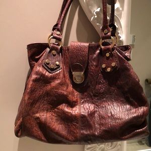 Pierrot Allesandro Textured Leather Handbag